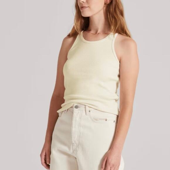 Allbirds NEW The Ribbed Tank Cream Color Their Size XXXL FITS MORE LARGE - Picture 1 of 9